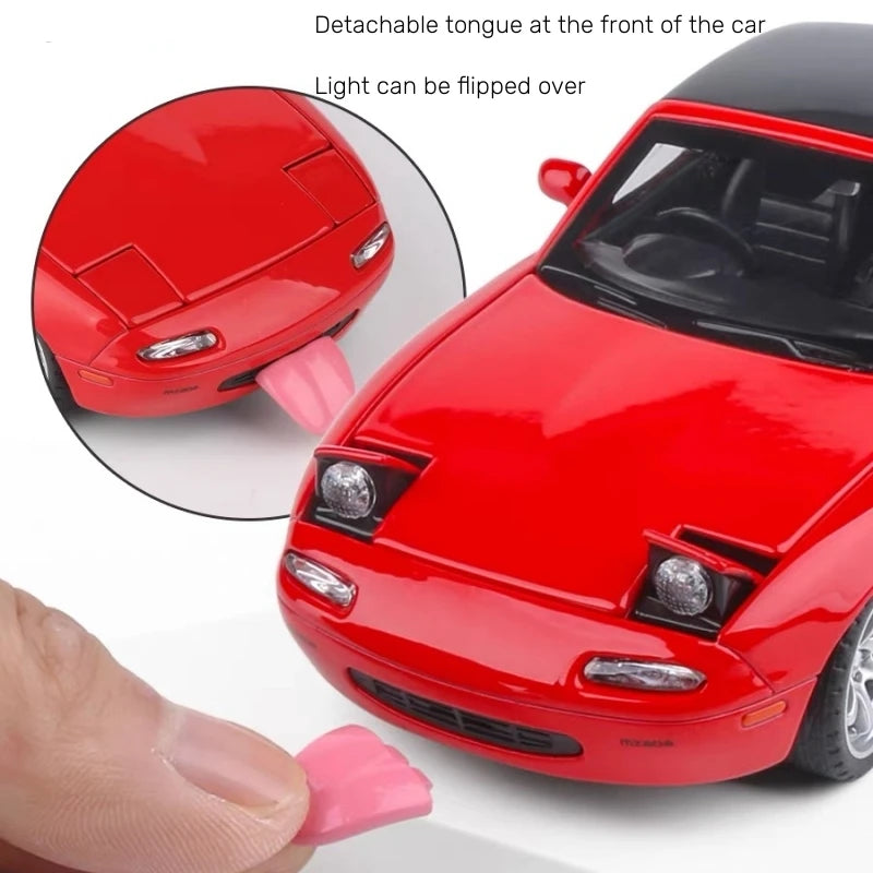 Mazda Miata Diecast Miniature Collection Children's Toy Gift
