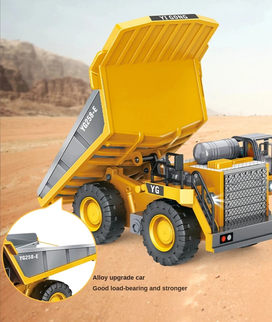 Remote Control Excavator childdren Kids Gifts
