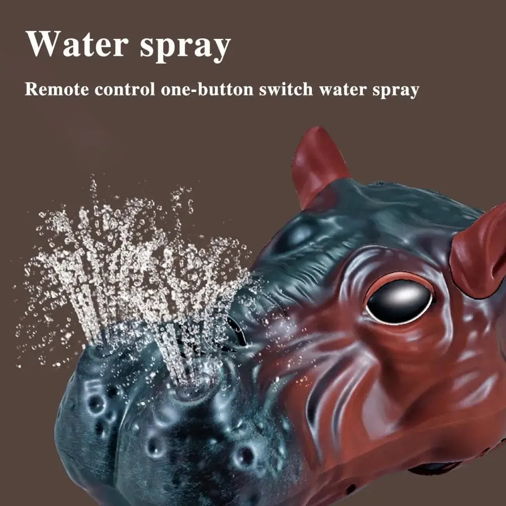 Remote Control Hippopotamus Outdoor Children Toys Kids Gifts