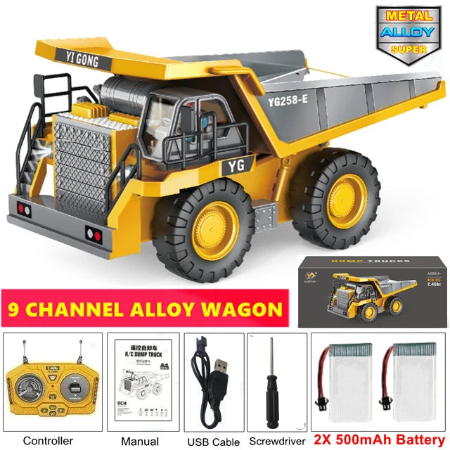 Remote Control Excavator childdren Kids Gifts