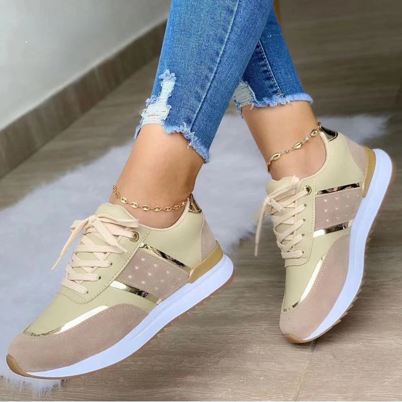 Ladies Outdoor Running Vulcanized Shoes