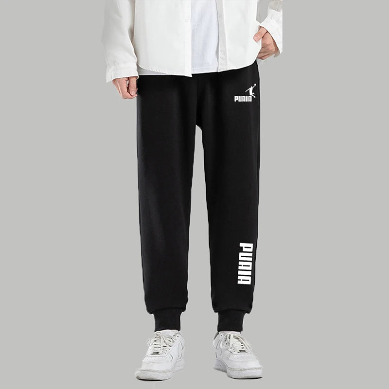 Men's Pants Solid Color Outfit Streetwear Pants