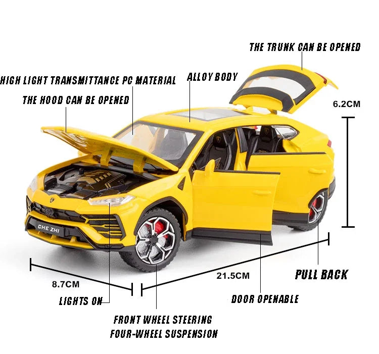Lambors URUS Diecast Car For Children