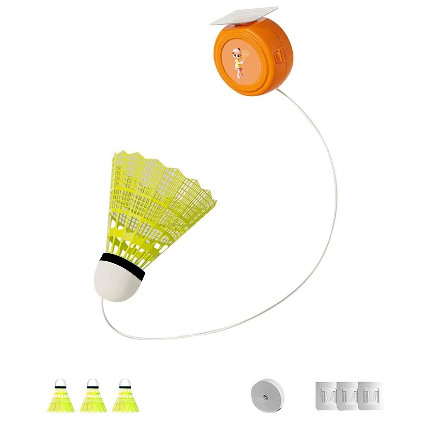Self-Study Rebounds Device Badminton Beginners Amateurs