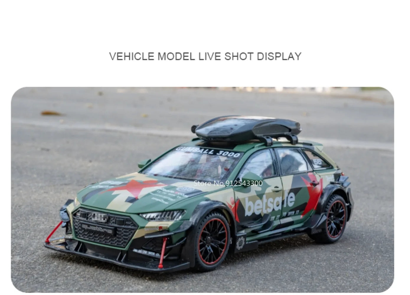 Audi Modified Diecast Boys Gifts Children
