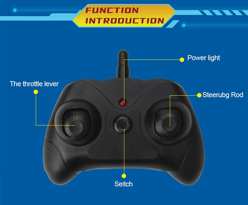 Remote Control Fighter Plane Glider Airplane Boys Toys