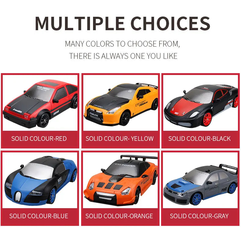Mustang Remote Control Racing Car Replaceable Tire