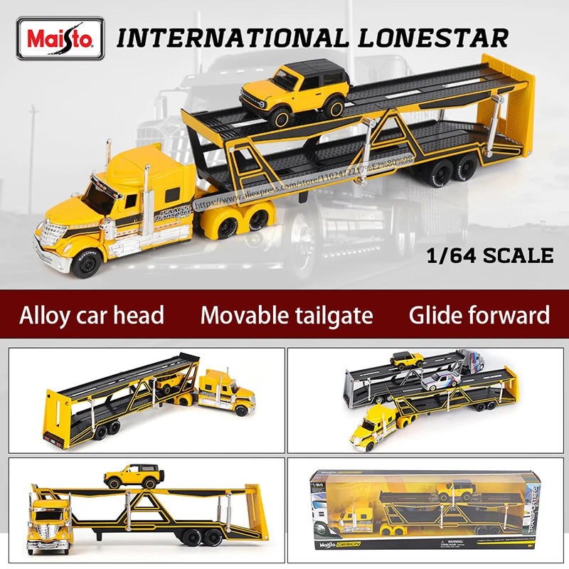 INTERNATIONAL LONESTAR Simulation Model Alloy Car Collection