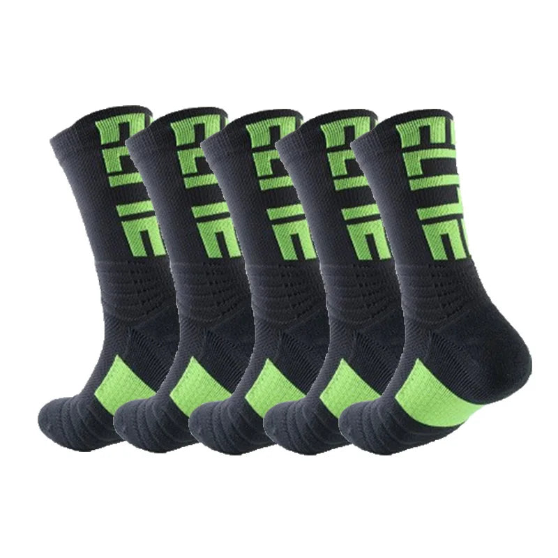 Cotton Basketball Towel Bottom Socks Stocking