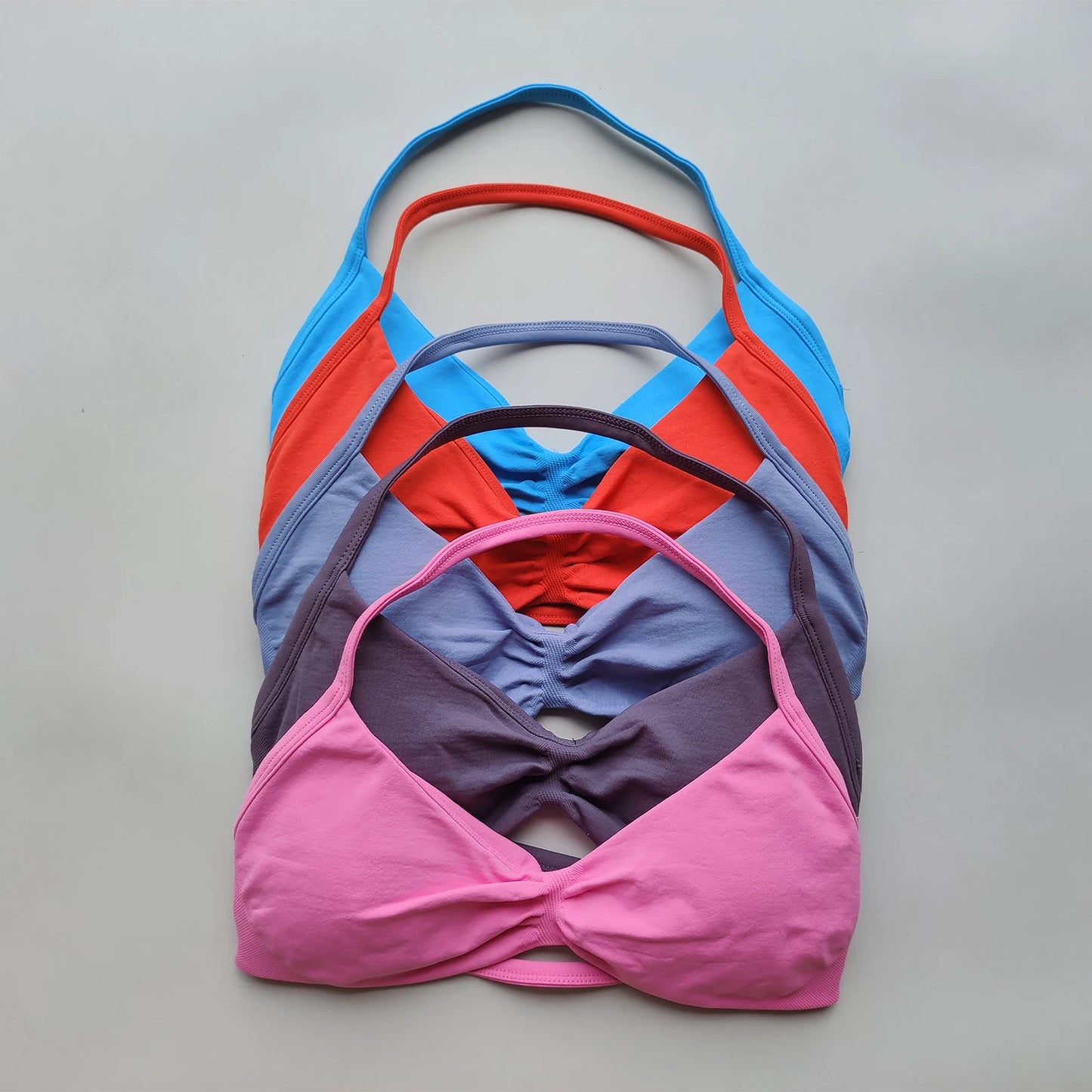 Women Workout Clothing Top Halter Sport Bras