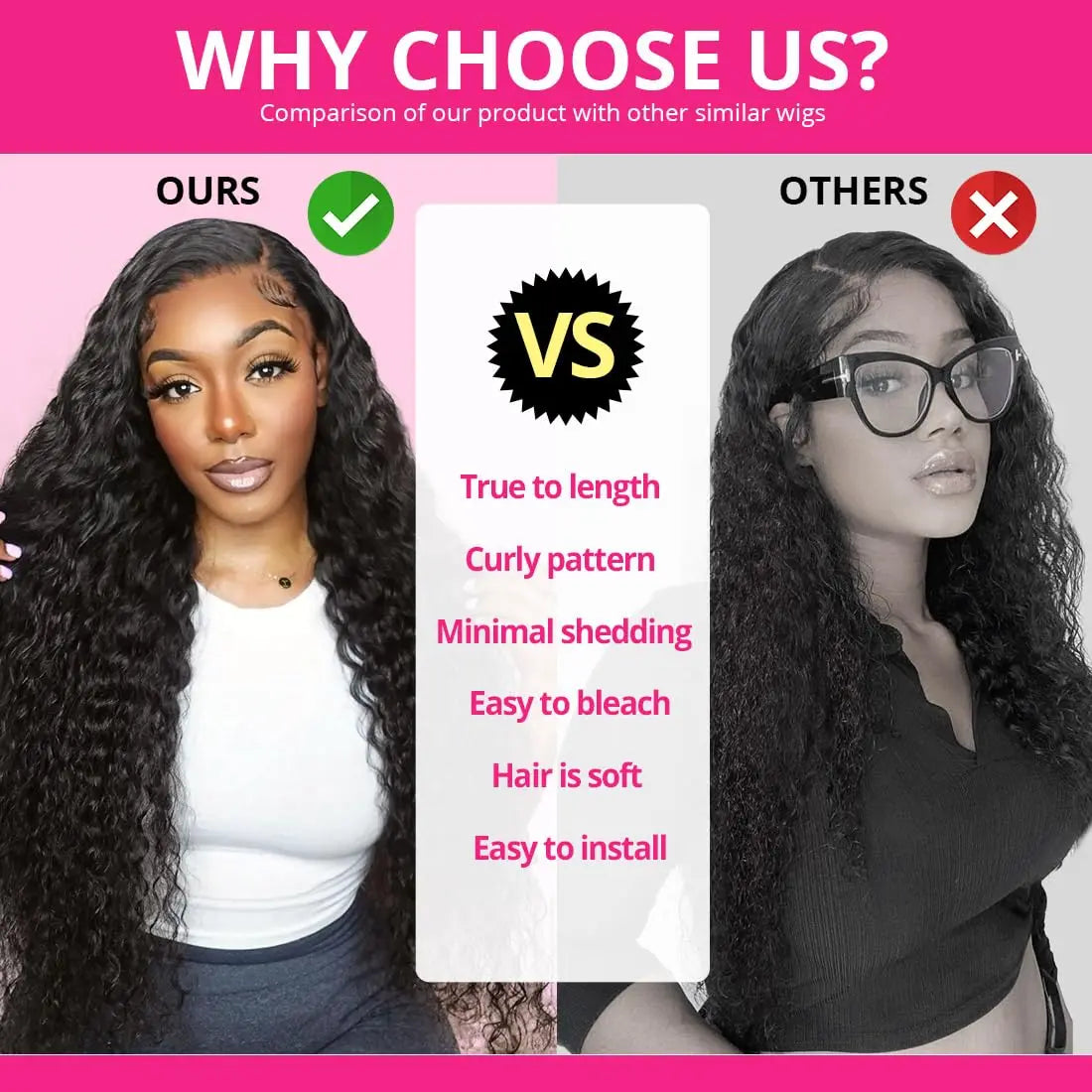Human Hair Wigs Women Baby Hair