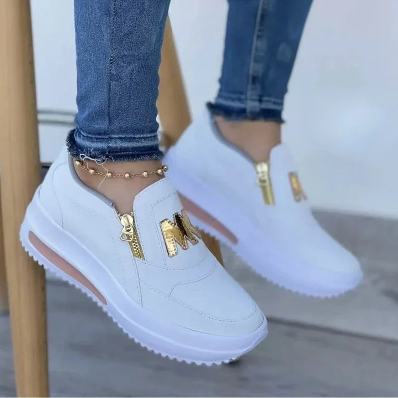 Women Platform Casual Slip Tennis Sneaker woman