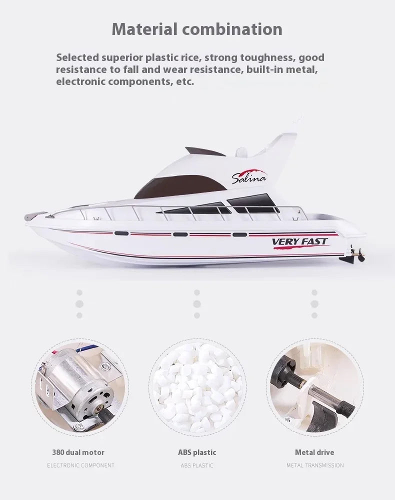 Remote Control Boat Model Children's Outdoor Toy Gift