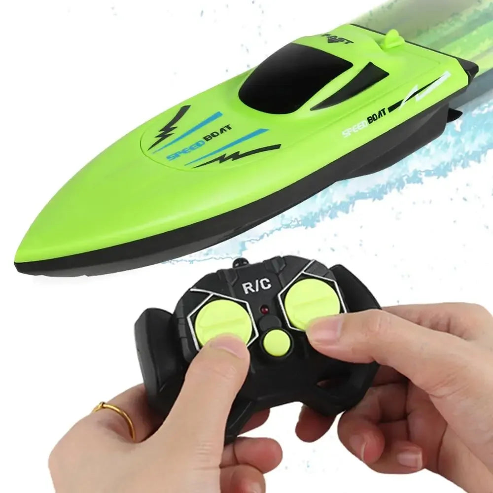 Remote Control Boat Waterproof Fast Racer Pool Toys