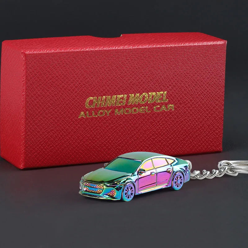 Diecast Keyring Electroplating Painting Keychains Boys Gifts Friends