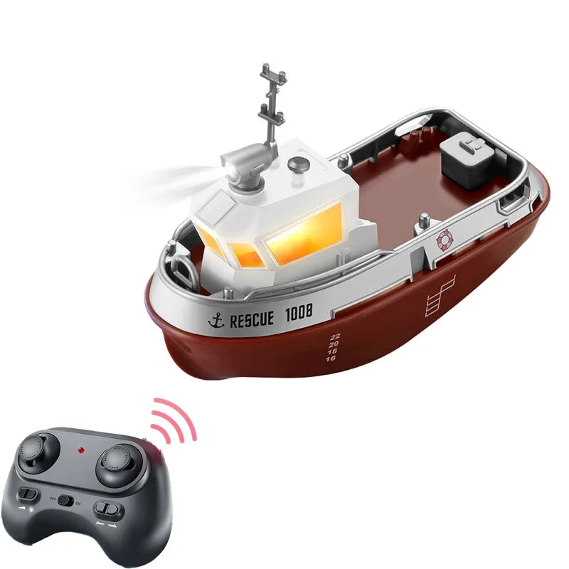 Remote Control Ship Electric Watercraft Model kid Gift
