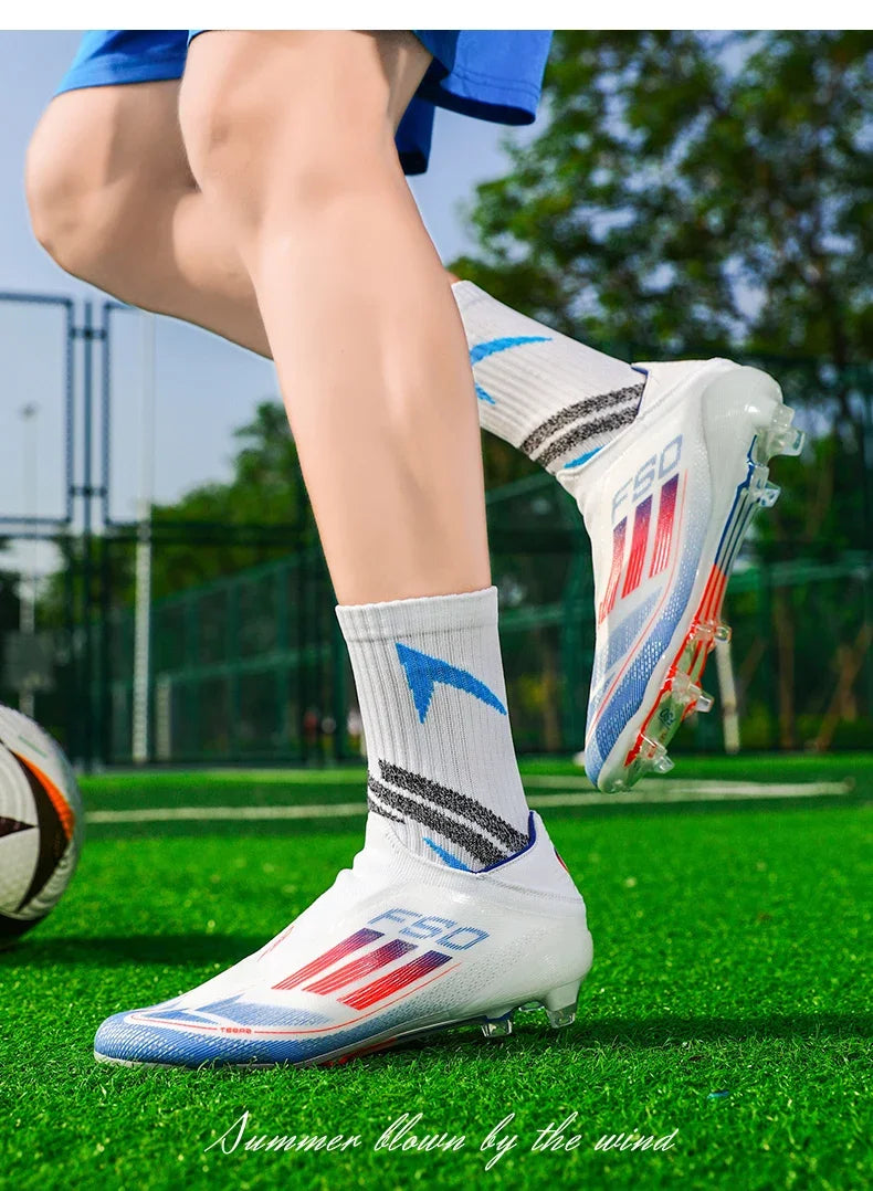 Men Football Boots TF/FG Society Original Indoor Low Cut Professional Soccer Shoes Unisex Football Shoes Ultralight Sport Wear
