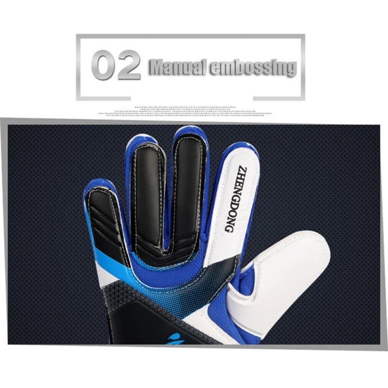 Adults Kids Professional Soccer Goalkeeper Gloves Football