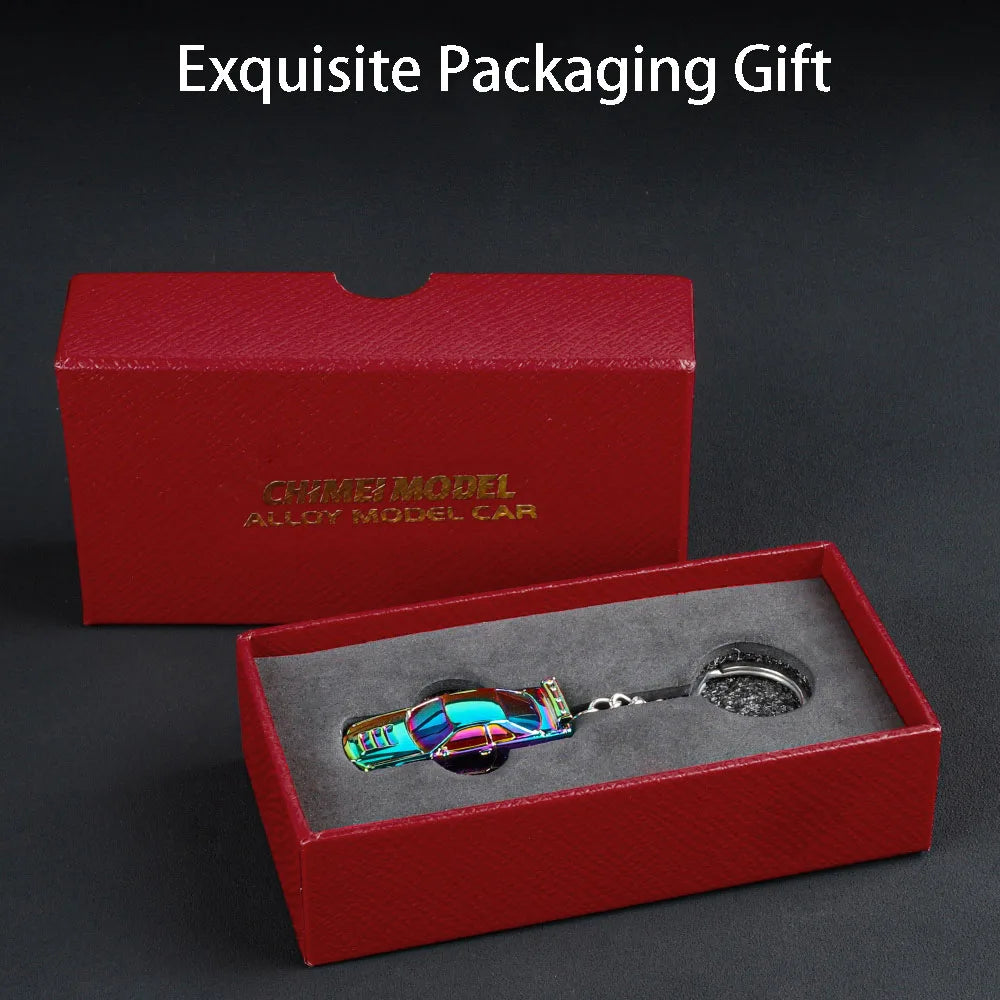 Diecast Keyring Electroplating Painting Keychains Boys Gifts Friends