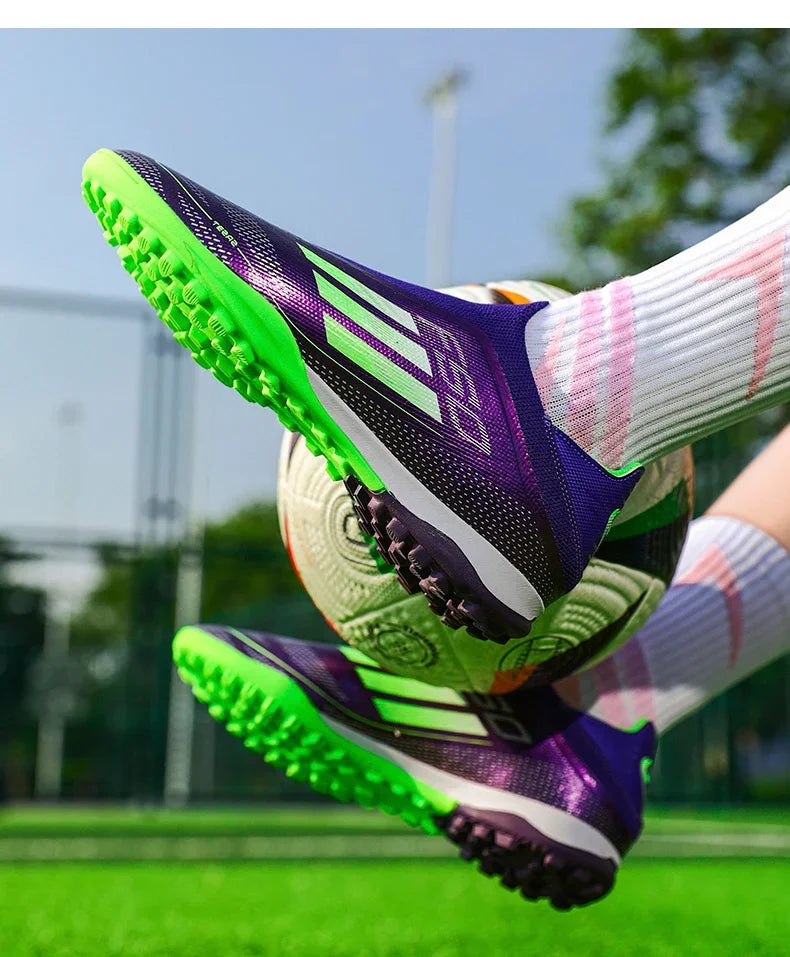 Men Football Boots TF/FG Society Original Indoor Low Cut Professional Soccer Shoes Unisex Football Shoes Ultralight Sport Wear