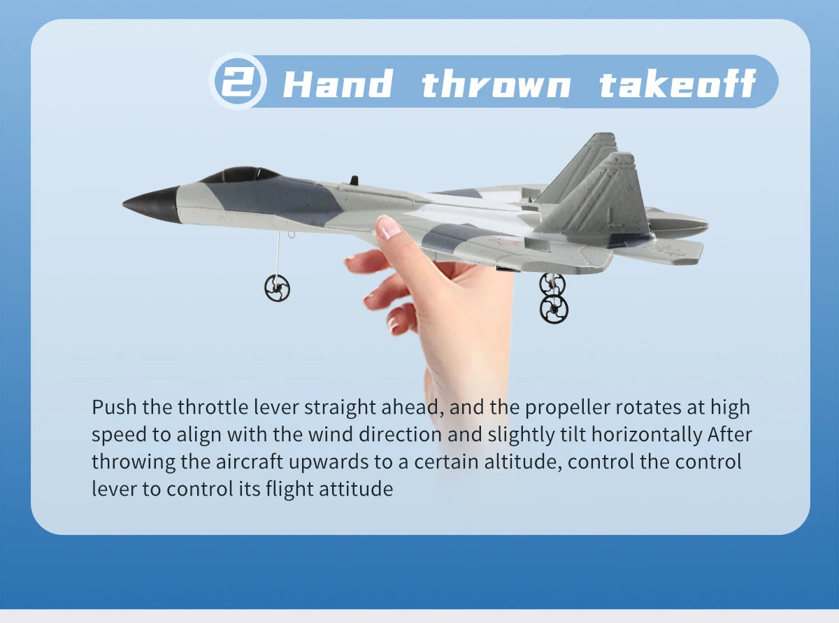 Remote Control Fighter Plane Glider Airplane Boys Toys