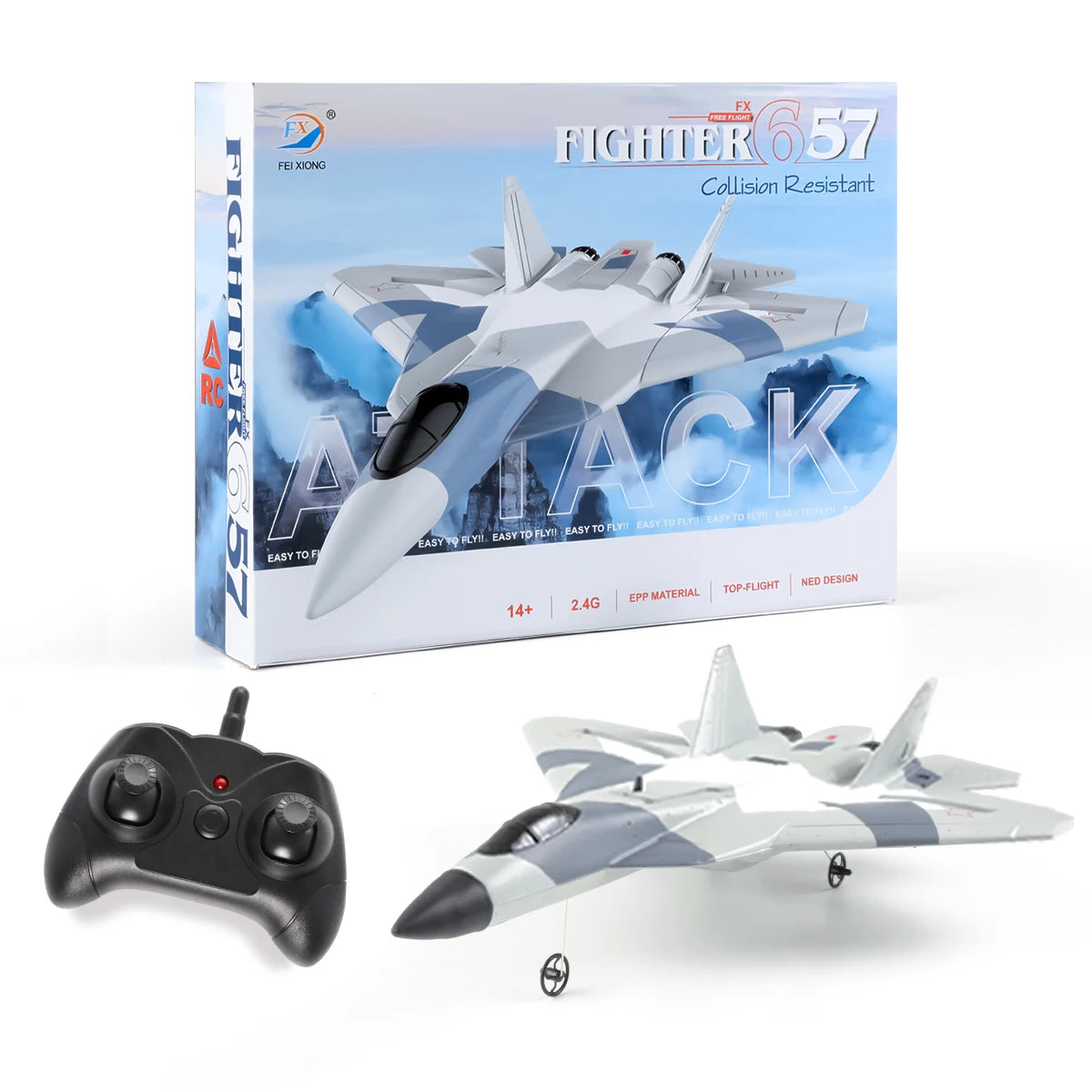 Remote Control Fighter Plane Glider Airplane Boys Toys