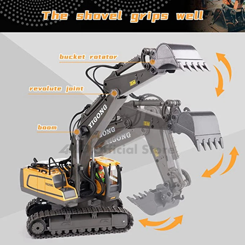 Remote Control Excavator childdren Kids Gifts