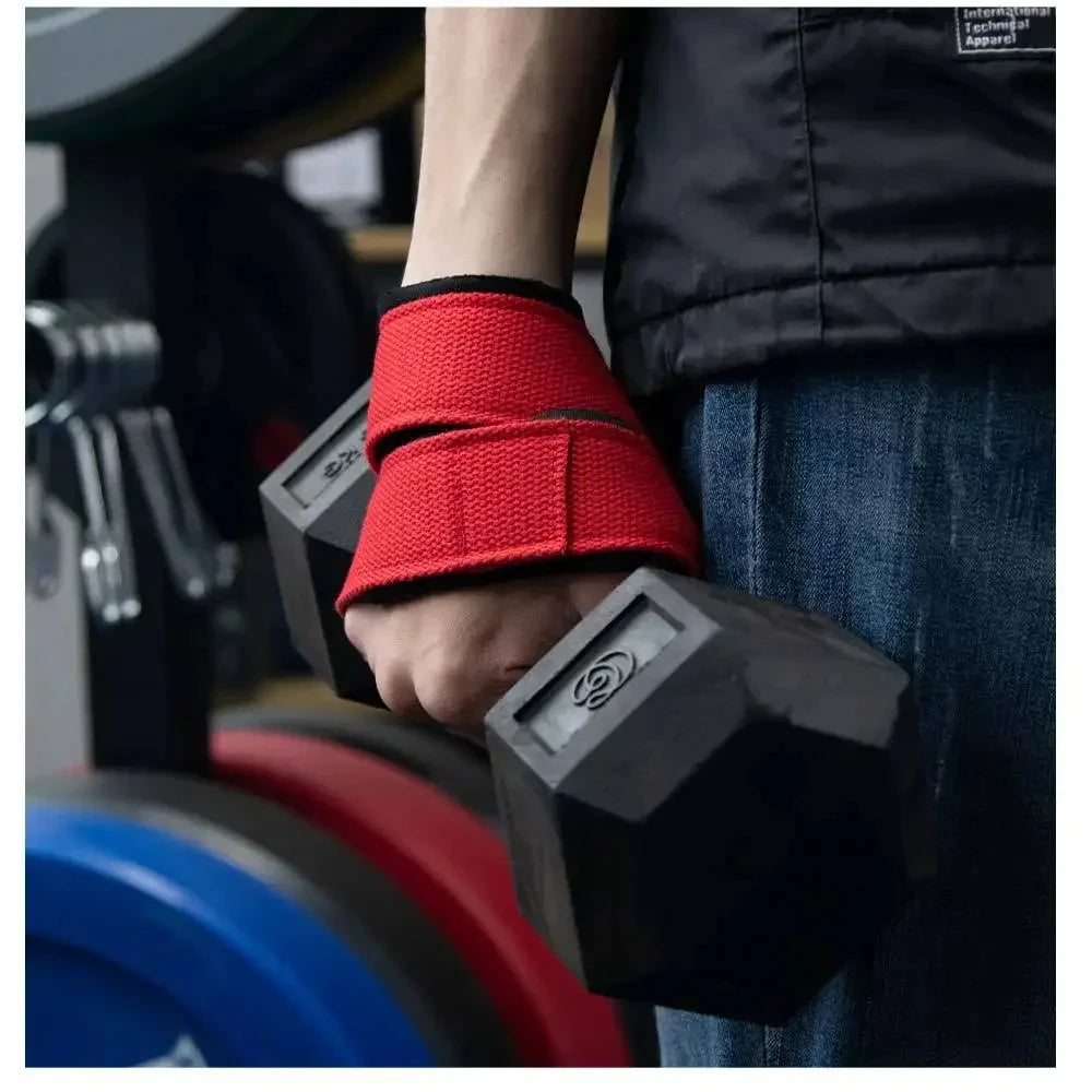 Padded Figure 8 Straps Deadlift Weight Lifting Wrist Straps Power Lifters Workout Pull-ups Horizontal Bar Gym Fitness