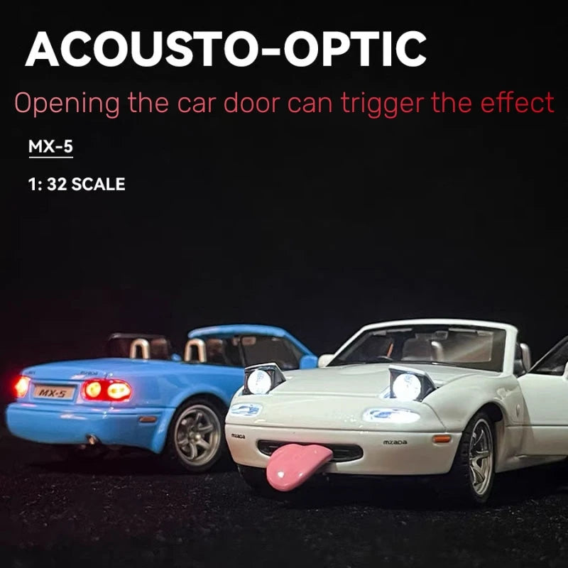 Mazda Miata Diecast Miniature Collection Children's Toy Gift