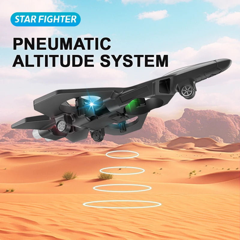 Remote Control Foam Fighter Airplane Toy With Light