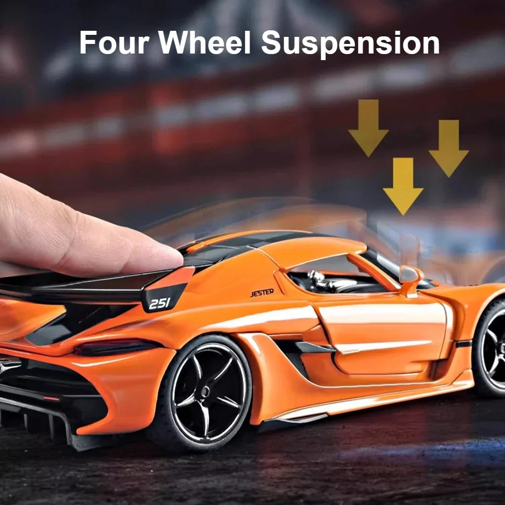 Diecast Light Music Sports Cars Gift Boys