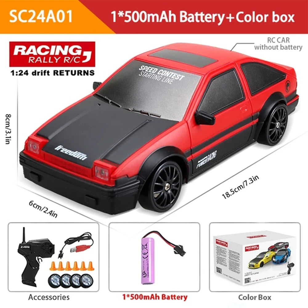 Mustang Remote Control Racing Car Replaceable Tire