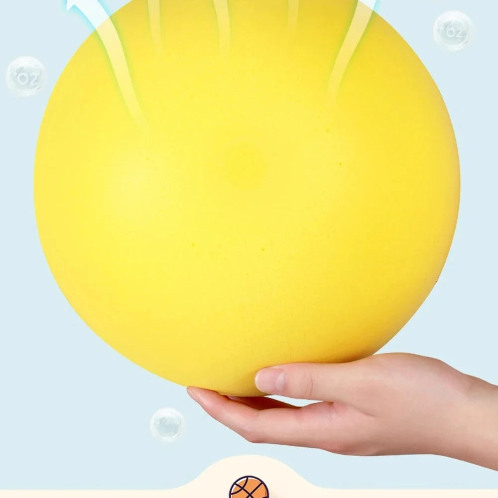 Silent Ball Bounce Squeezable Mute Bouncing Basketball