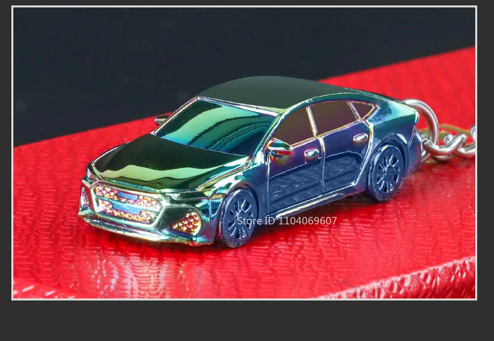 Diecast Keyring Electroplating Painting Keychains Boys Gifts Friends