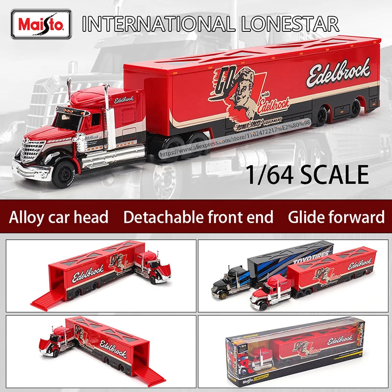 INTERNATIONAL LONESTAR Simulation Model Alloy Car Collection