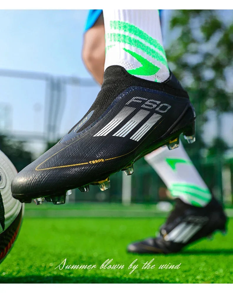 Men Football Boots TF/FG Society Original Indoor Low Cut Professional Soccer Shoes Unisex Football Shoes Ultralight Sport Wear