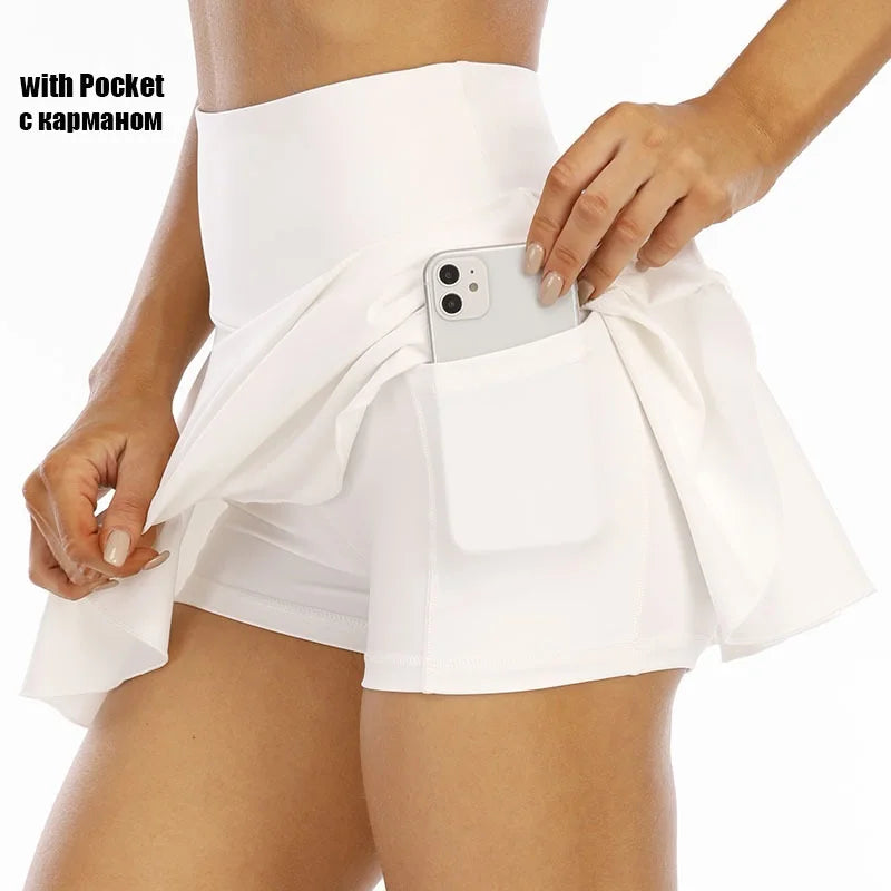 Tennis Skirts Women Golf Fitness Running Short Sport