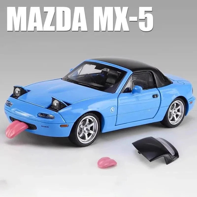 Mazda Miata Diecast Miniature Collection Children's Toy Gift