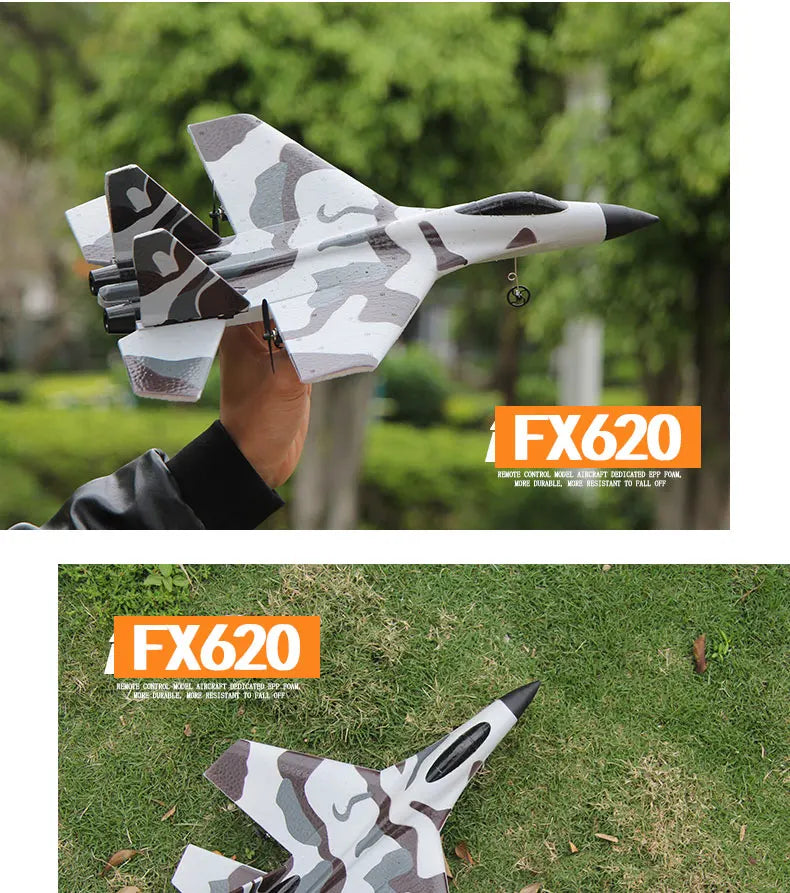 Remote Control Fighter Plane Glider Airplane Boys Toys