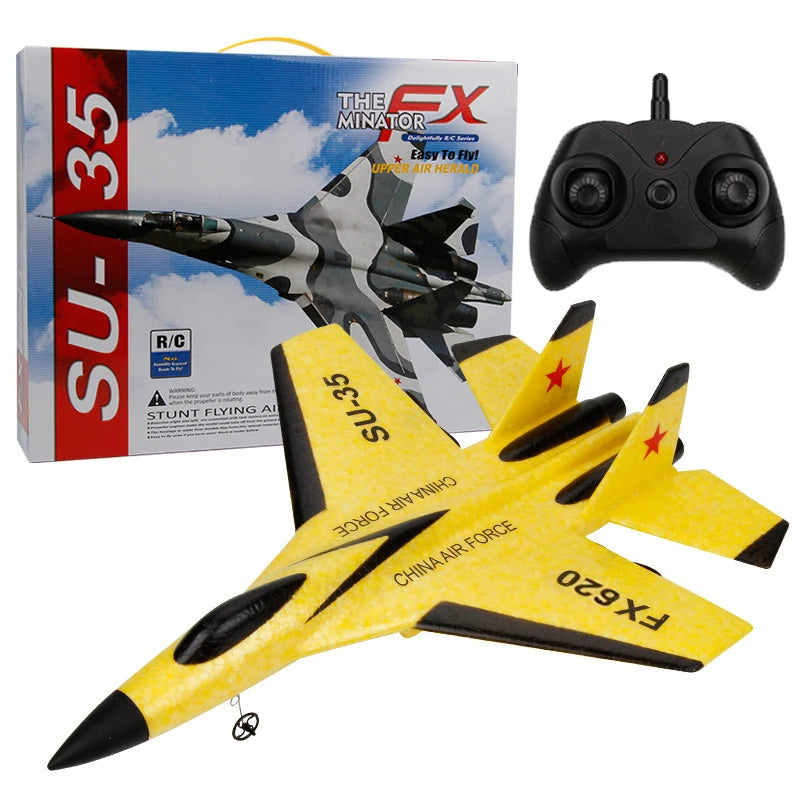 Remote Control Fighter Plane Glider Airplane Boys Toys