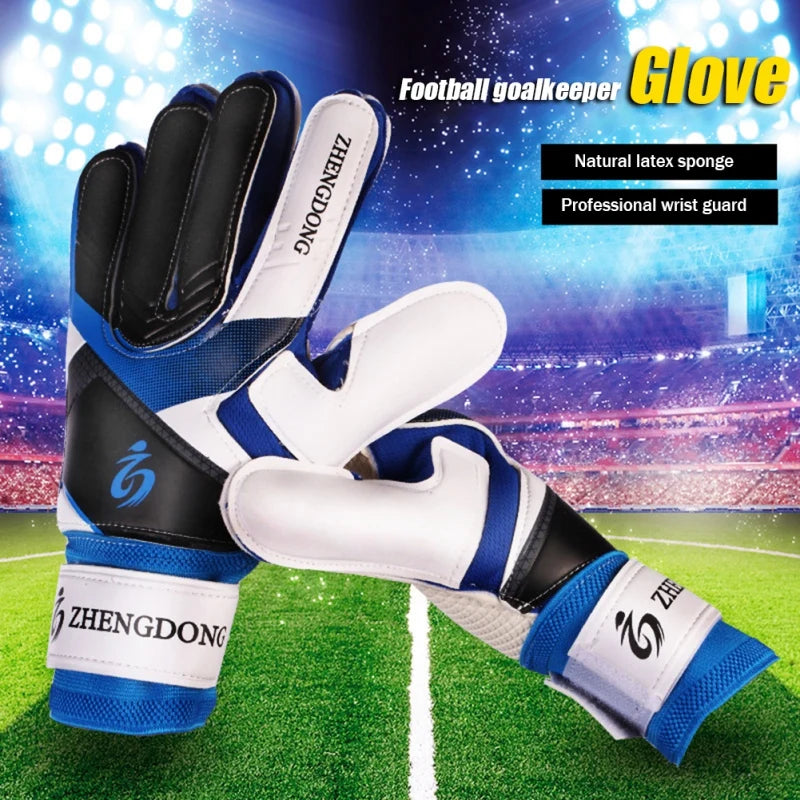 Adults Kids Professional Soccer Goalkeeper Gloves Football