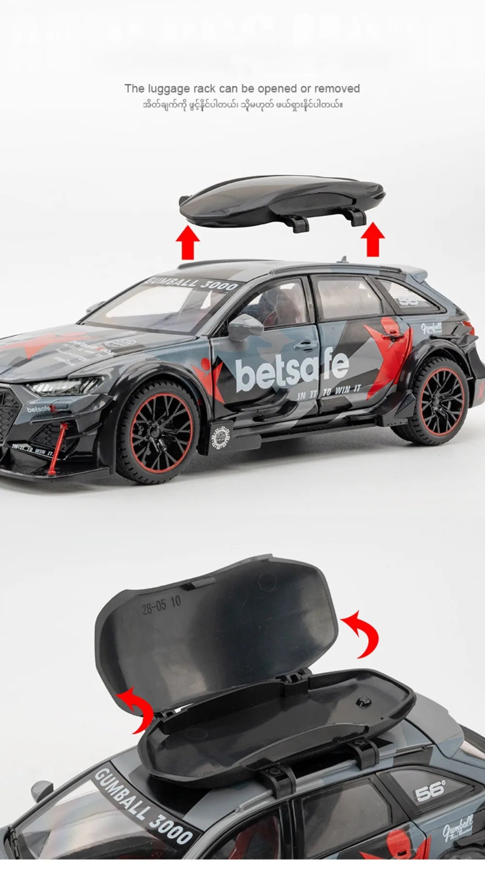 Audi Modified Diecast Boys Gifts Children