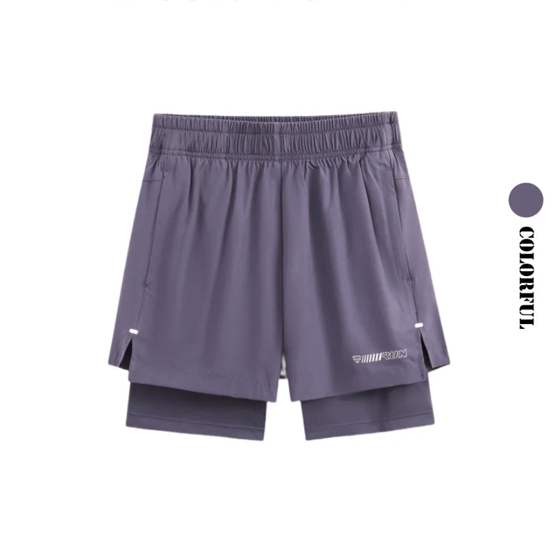 Women Running Shorts High Waist Quick Dry Gym