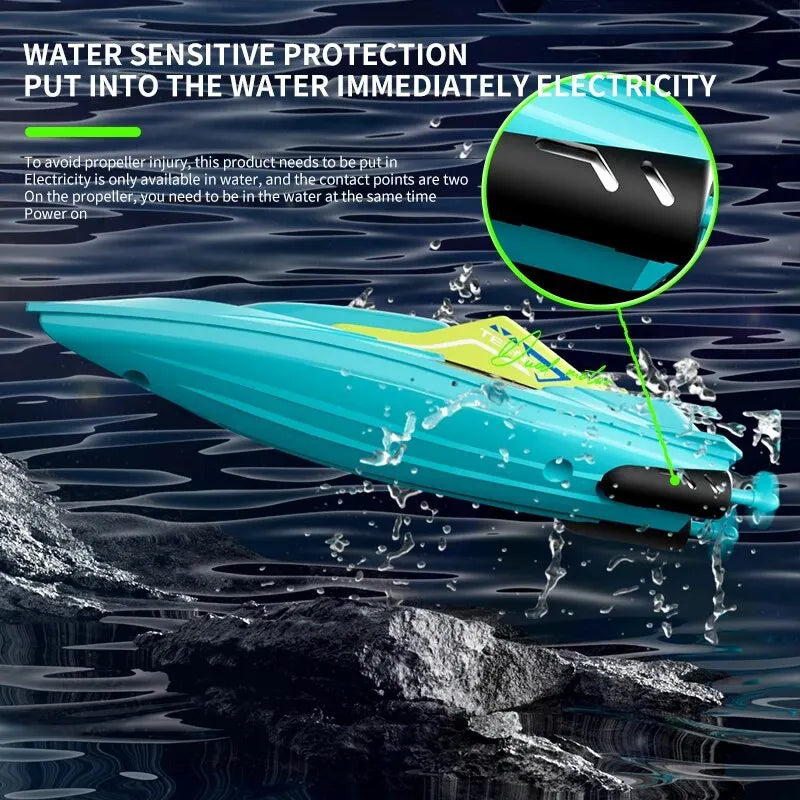 remote Racing Speedboat Summer Water Pool Toy