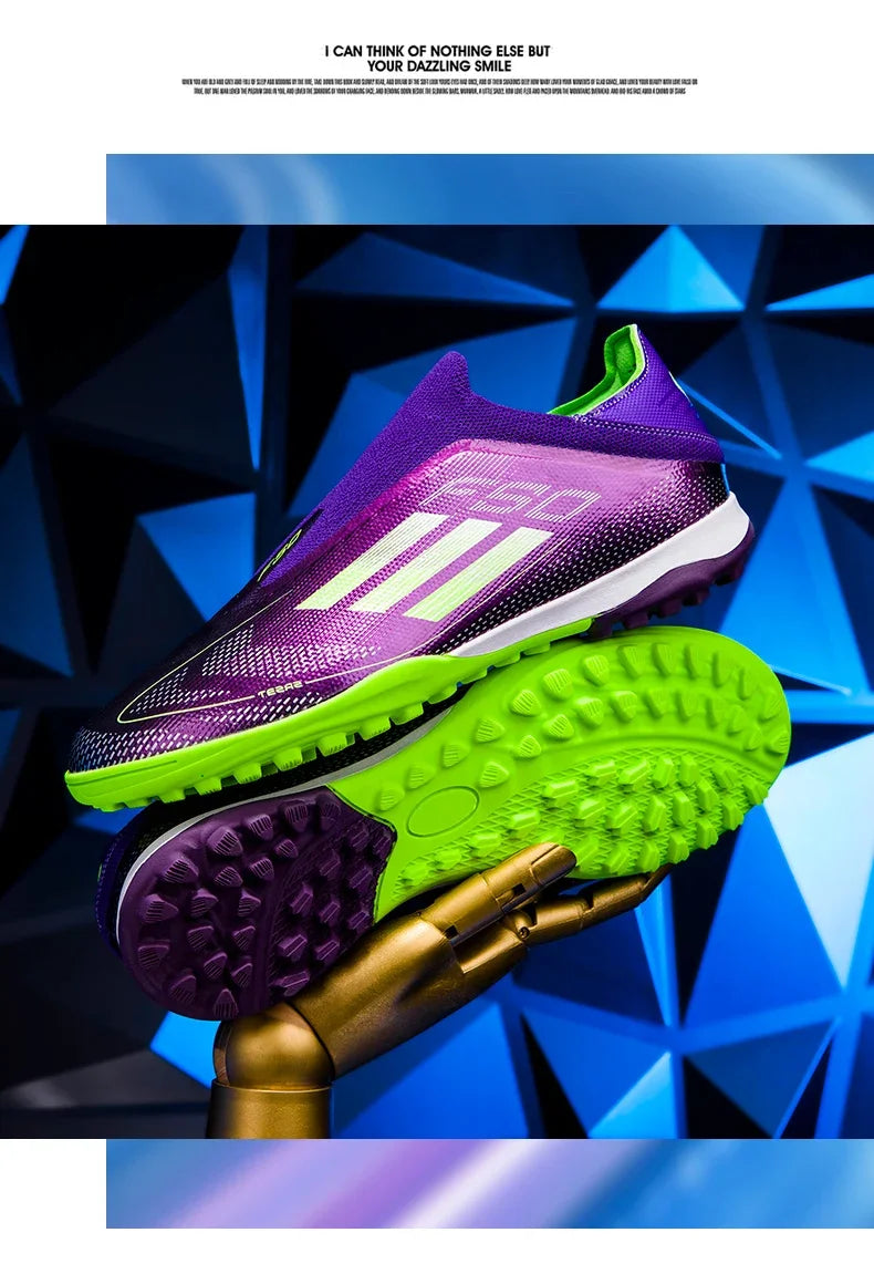 Men Football Boots TF/FG Society Original Indoor Low Cut Professional Soccer Shoes Unisex Football Shoes Ultralight Sport Wear