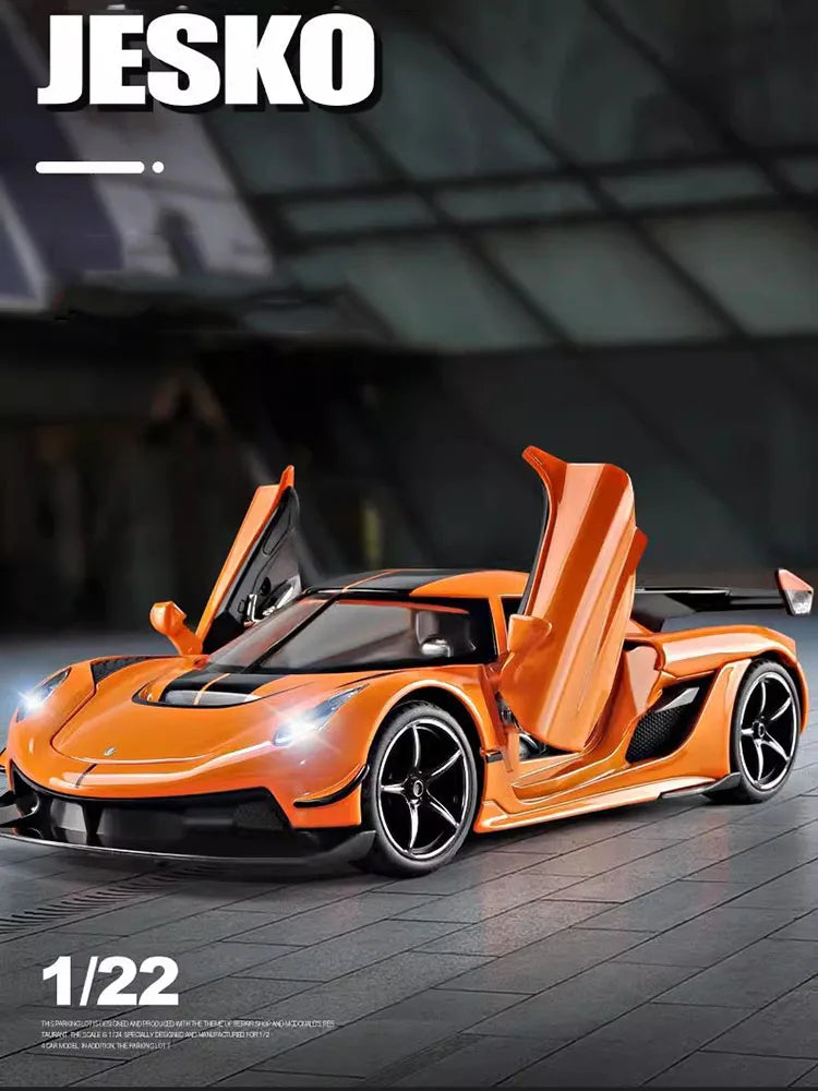 Diecast Light Music Sports Cars Gift Boys