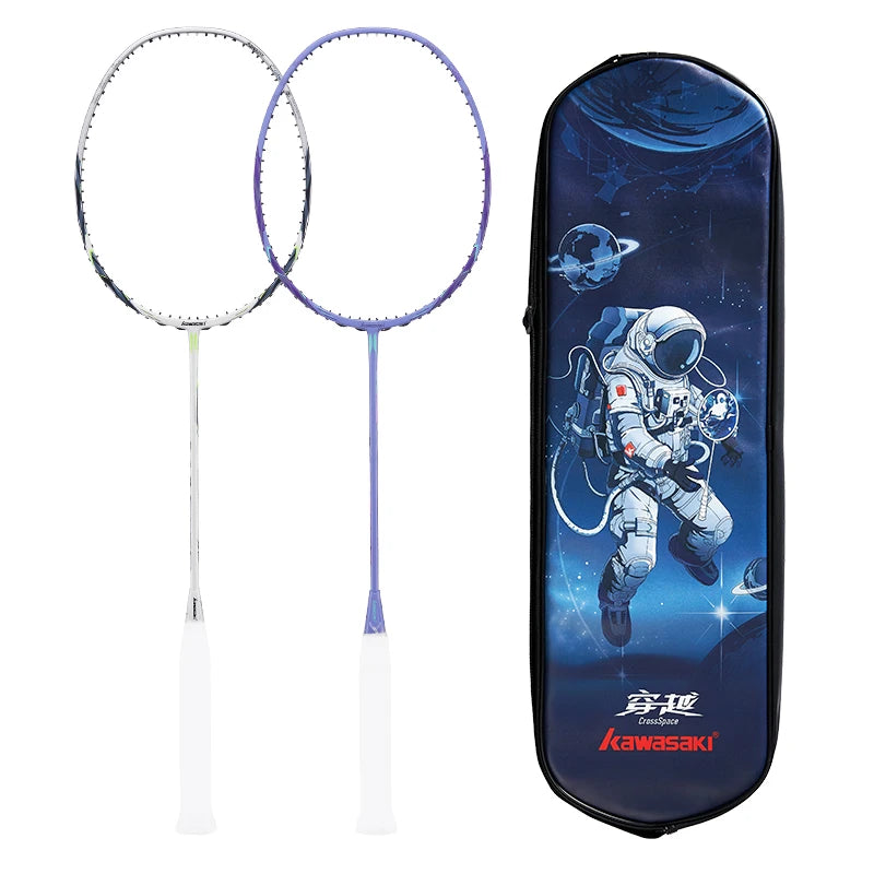 Kawasaki Master Offensive Badminton Racket 4U 2023 Professional Full Carbon Fiber Badminton Rackets