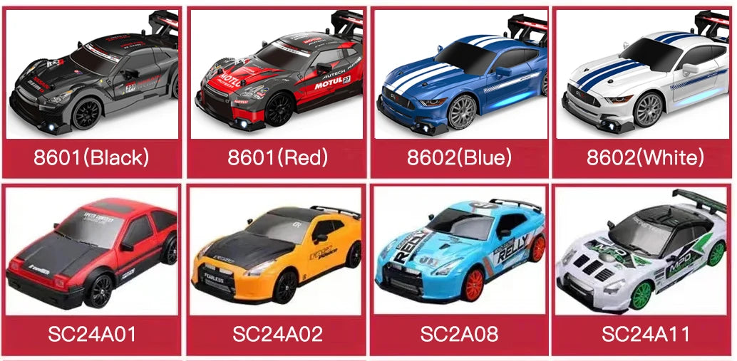 Mustang Remote Control Racing Car Replaceable Tire