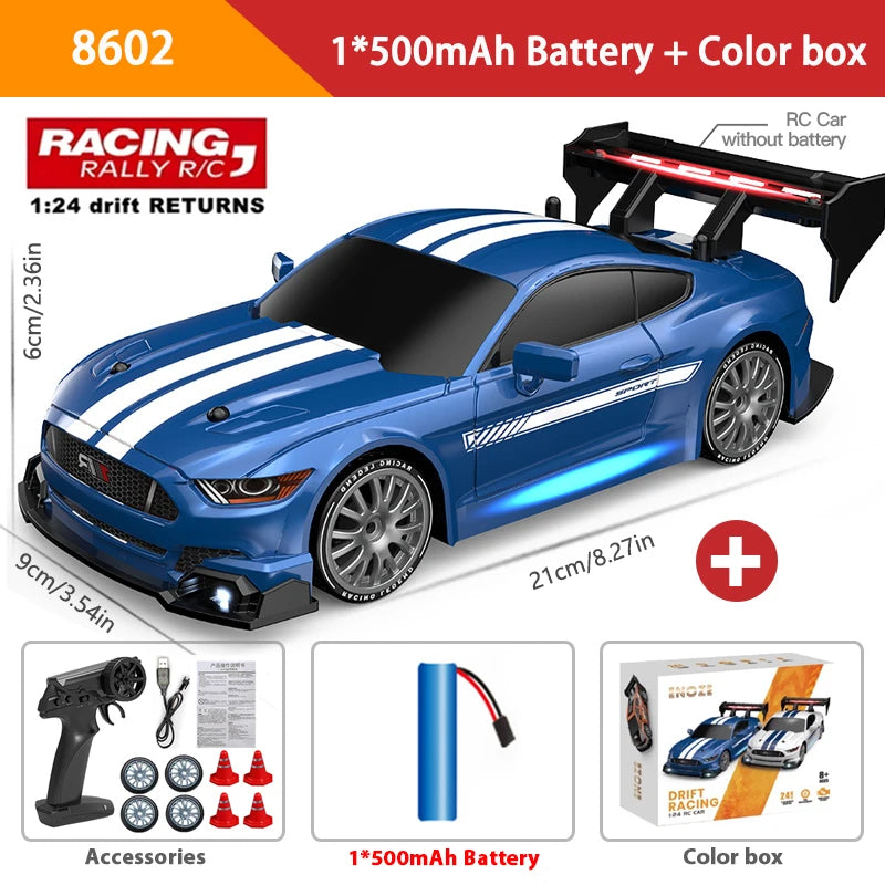 Mustang Remote Control Racing Car Replaceable Tire