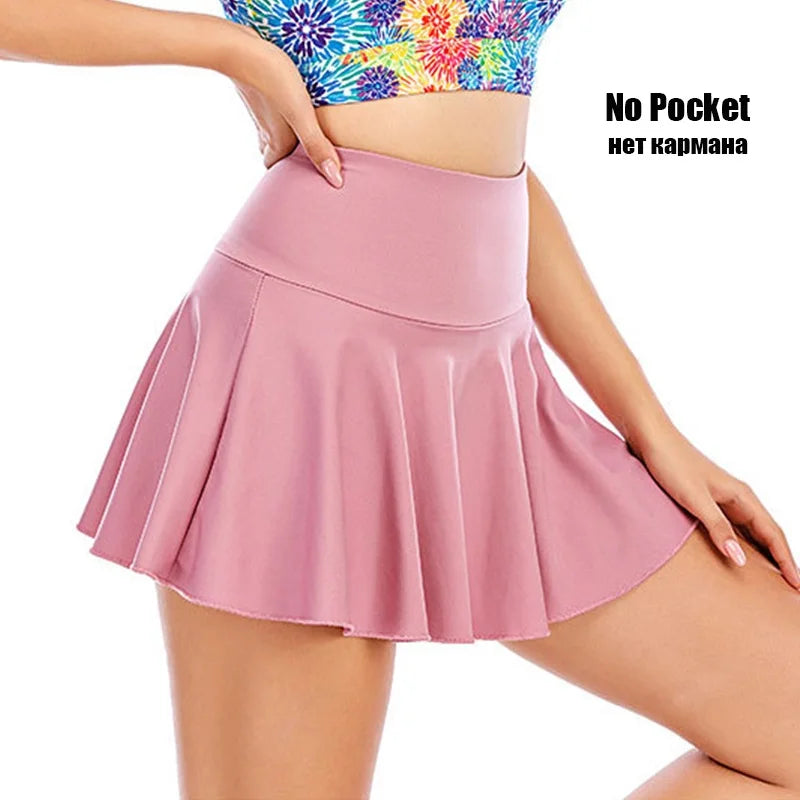 Tennis Skirts Women Golf Fitness Running Short Sport